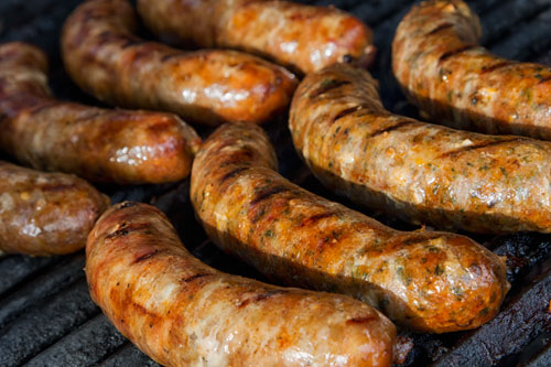 Grilling Homemade Sausage | On Pasture