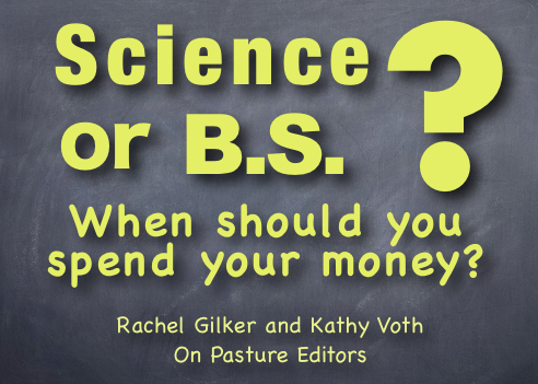 Science Vs BS Slide | On Pasture